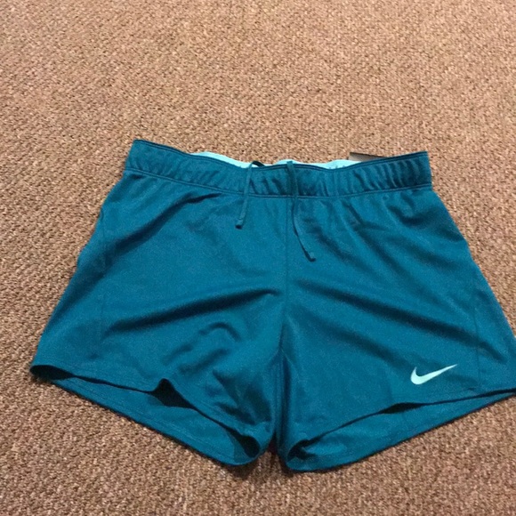 New Women NIKE DRY-FIT Running 🏃‍♀️ Shorts Sz S - Picture 4 of 8